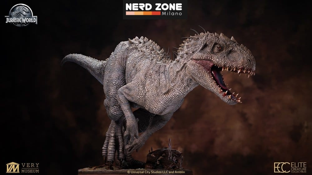 PRE ORDINE ELITE CREATURE COLLECTIBLES - Jurassic World Indominus Rex 1/12 Scale Maquette