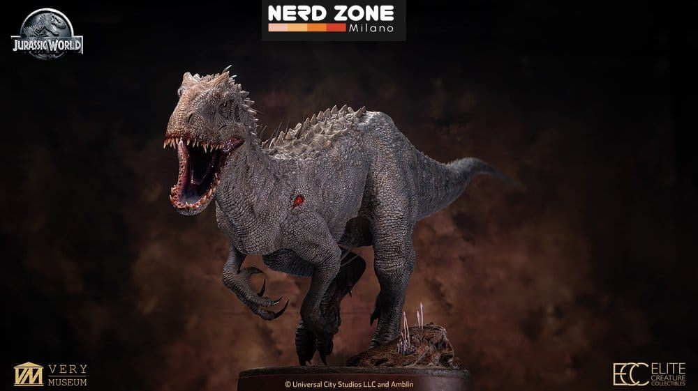 PRE ORDINE ELITE CREATURE COLLECTIBLES - Jurassic World Indominus Rex 1/12 Scale Maquette