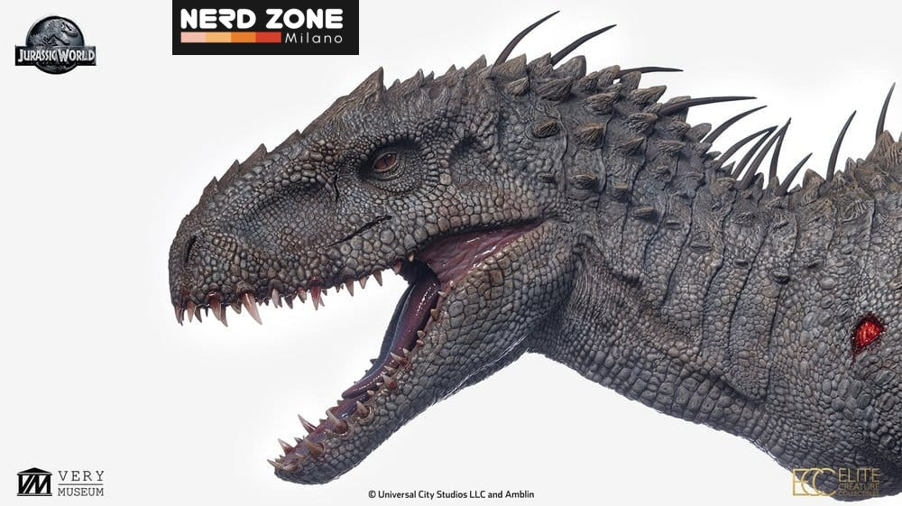 PRE ORDINE ELITE CREATURE COLLECTIBLES - Jurassic World Indominus Rex 1/12 Scale Maquette