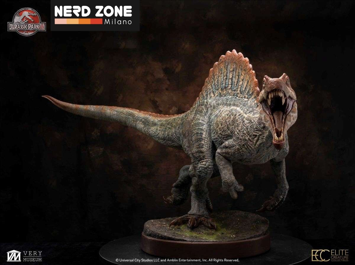 ELITE CREATURE COLLECTIBLES - Jurassic Park 3 Spinosaurus 1:12 Maquette