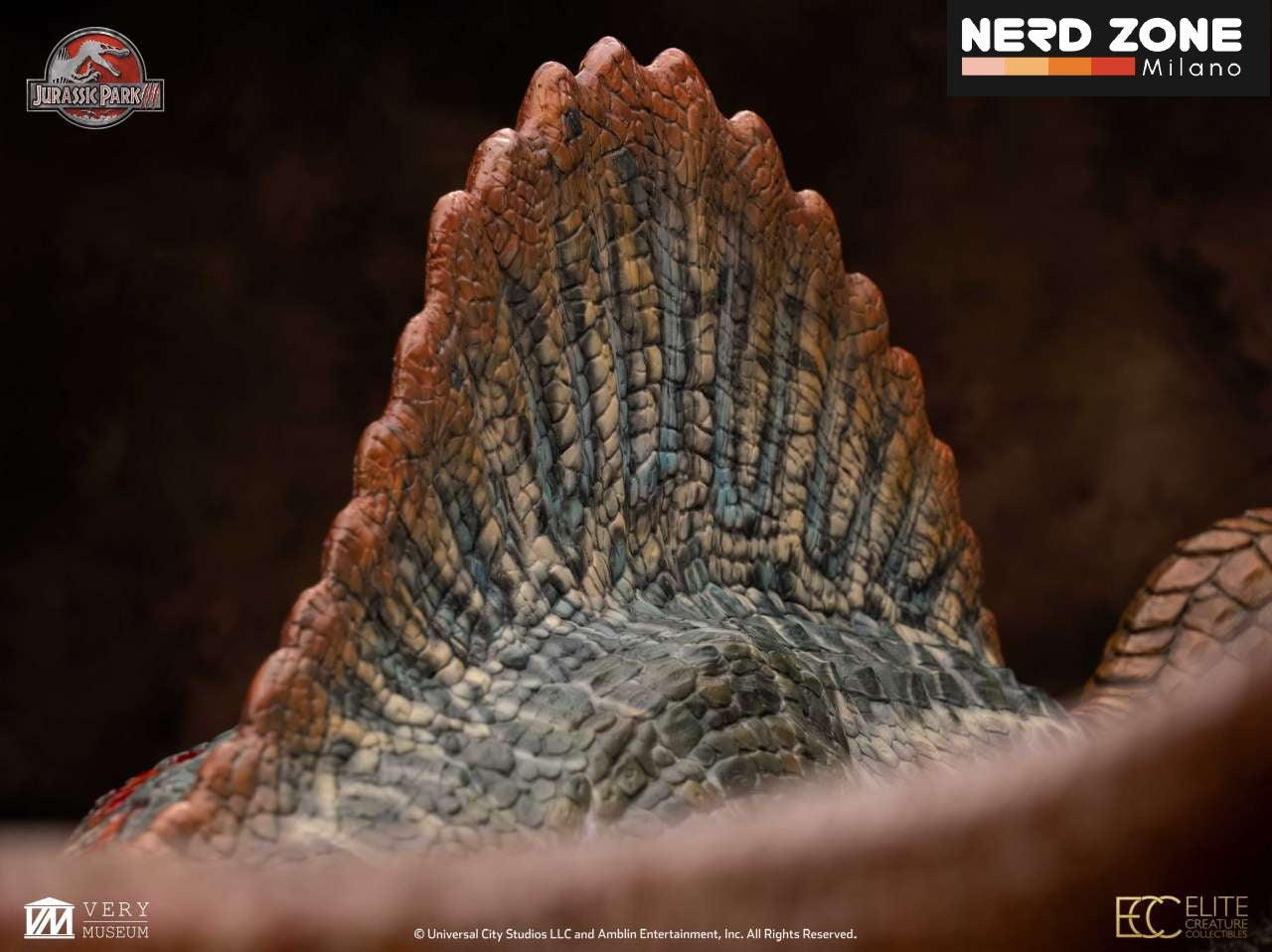 ELITE CREATURE COLLECTIBLES - Jurassic Park 3 Spinosaurus 1:12 Maquette