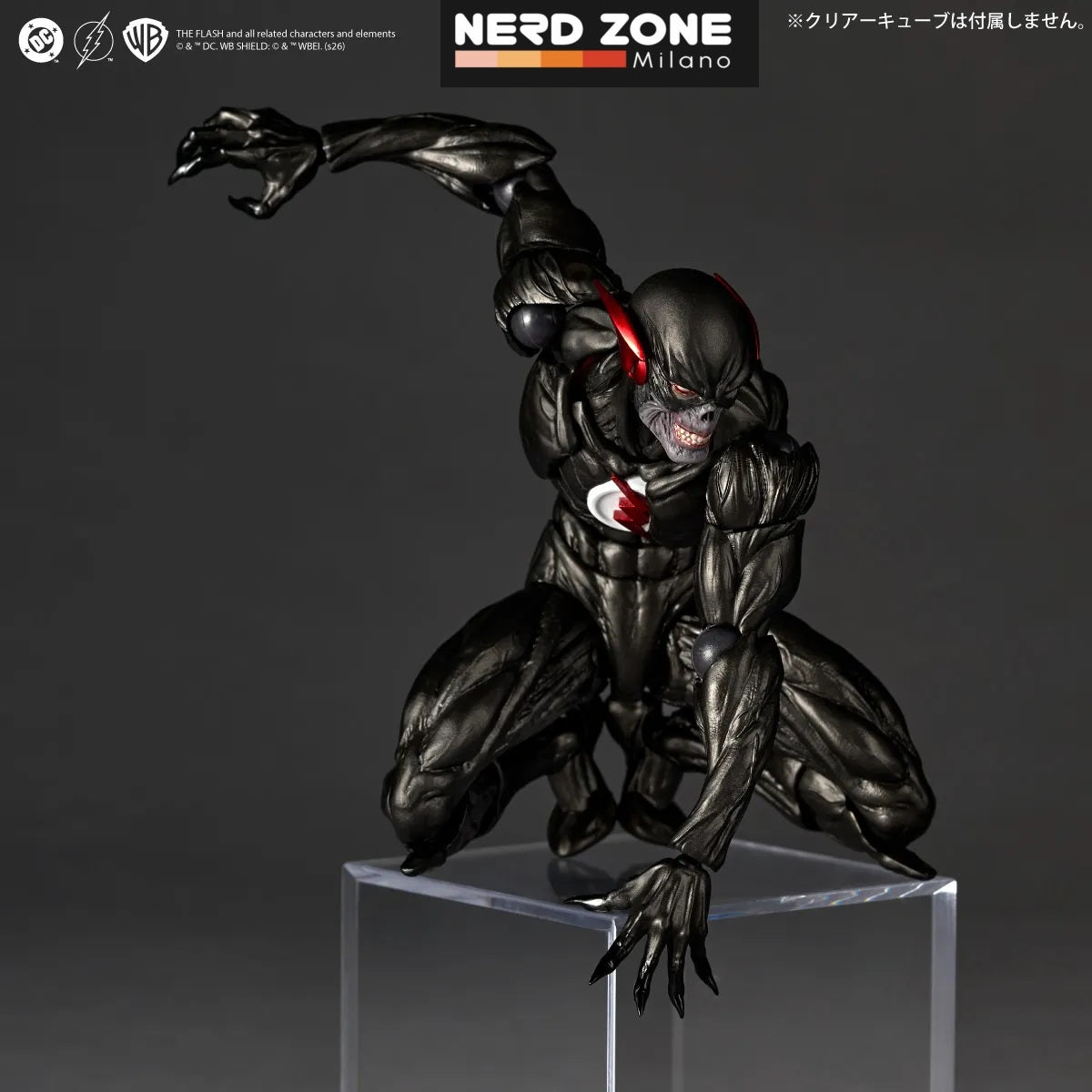 PRE ORDINE KAIYODO - Revoltech Amazing Yamaguchi Dc Comics Black Flash Action Figure