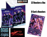 PRE ORDINE KAYOU - K-pop Demon Hunters - Energy Edition - Collectible Cards Booster Box (12)