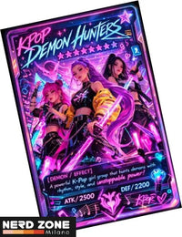 PRE ORDINE KAYOU - K-pop Demon Hunters - Energy Edition - Collectible Cards Booster Box (12)