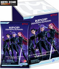 PRE ORDINE KAYOU - K-pop Demon Hunters - Energy Edition - Collectible Cards Booster Box (12)