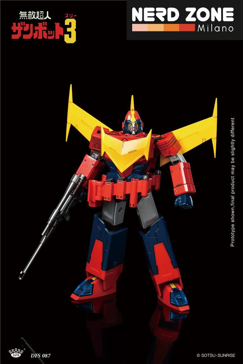 KING ARTS -  Diecast Figure Series Invincible Super Man Zambot 3