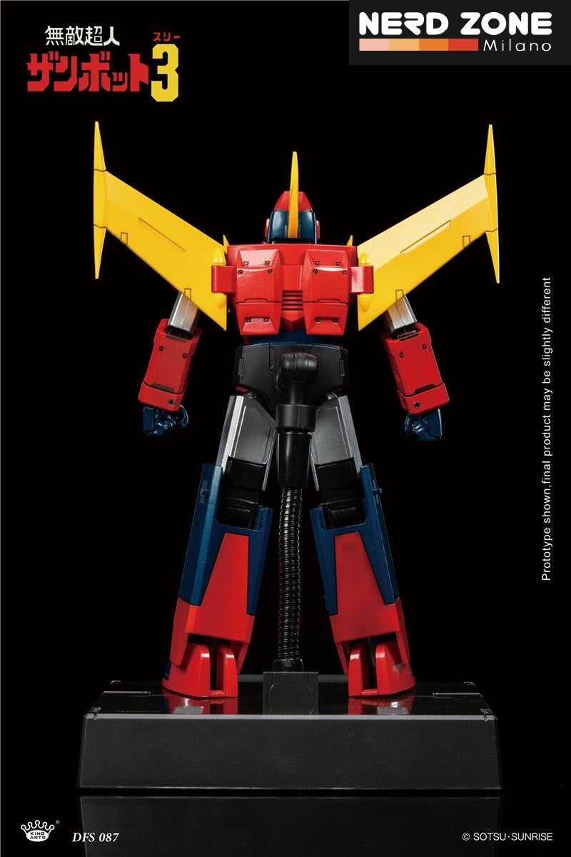 KING ARTS -  Diecast Figure Series Invincible Super Man Zambot 3