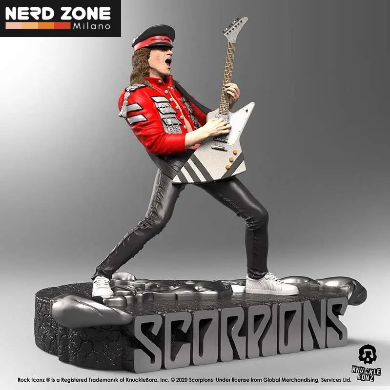 KNUCKLE BONZ - Rock Iconz Scorpions Band Statue Set