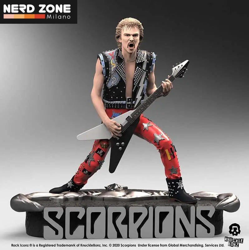 KNUCKLE BONZ - Rock Iconz Scorpions Band Statue Set
