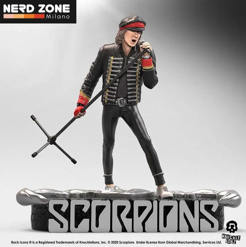 KNUCKLE BONZ - Rock Iconz Scorpions Band Statue Set
