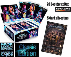 PRE ORDINE KAYOU - K-pop Demon Hunters - Classic Edition - Collectible Cards Booster Box (20)