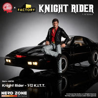 PRE ORDINE FACTORY ENTERTAINMENT - Knight Rider 1:12 Scale Kitt Vehicle & Michael Knight Action Figure (Supercar)