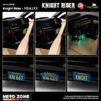 PRE ORDINE FACTORY ENTERTAINMENT - Knight Rider 1:12 Scale Kitt Vehicle & Michael Knight Action Figure (Supercar)