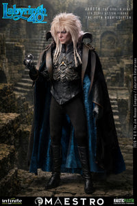PRE ORDINE INFINITE STATUE - Labyrinth Jareth The Goblin King 1/6 Action Figure The 13th Hour Edition