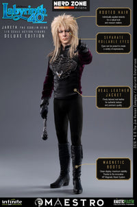 PRE ORDINE INFINITE STATUE - Labyrinth Jareth The Goblin King 1/6 Action Figure Deluxe Edition