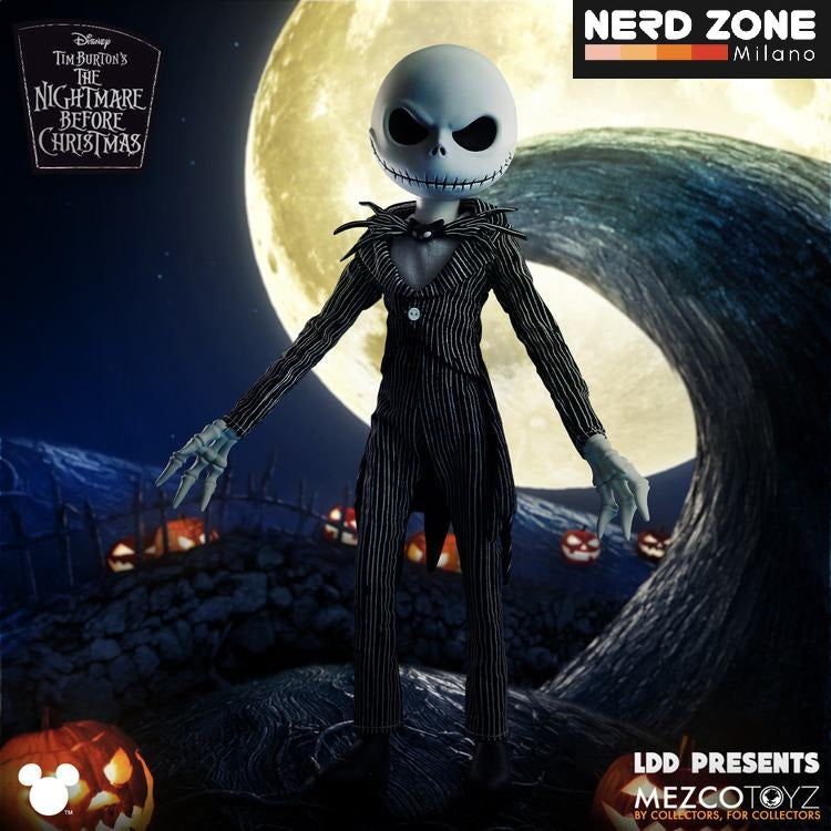 PRE ORDER - MEZCO - Ldd Presents The Nightmare Before Christmas Jack Skellington Action Figure