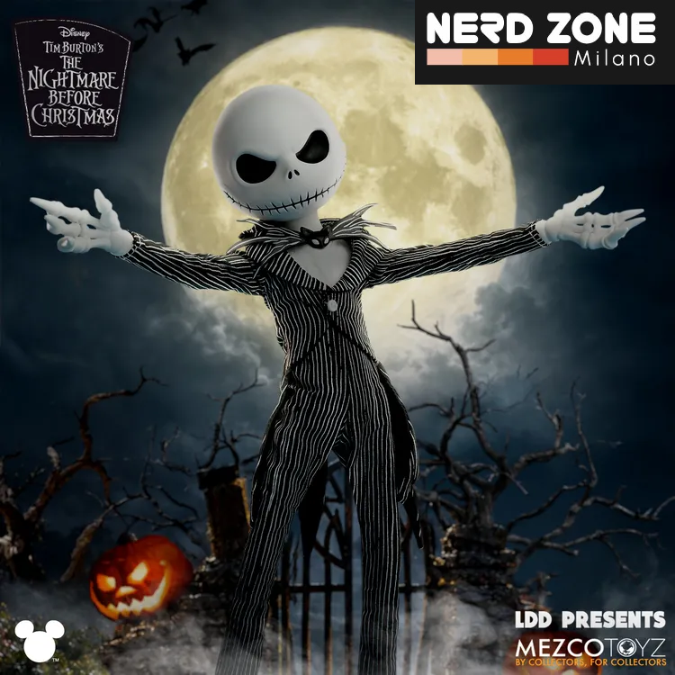 PRE ORDER - MEZCO - Ldd Presents The Nightmare Before Christmas Jack Skellington Action Figure