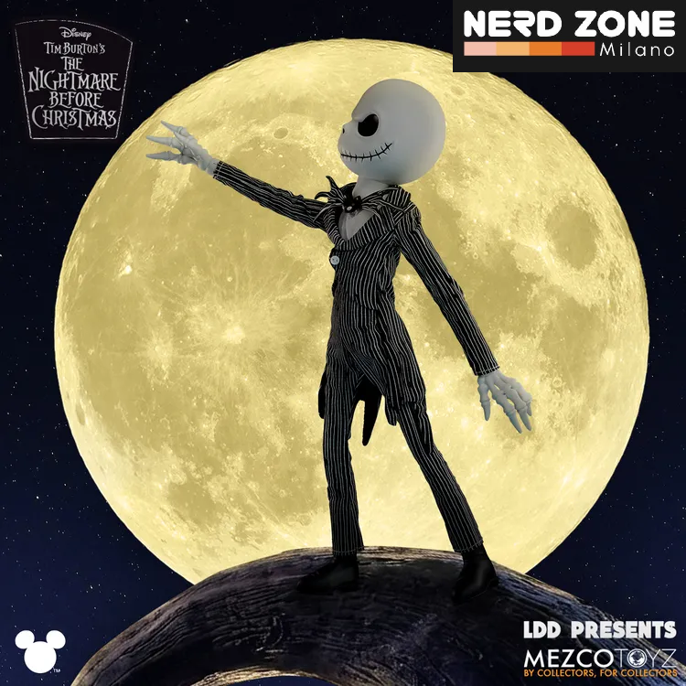 PRE ORDER - MEZCO - Ldd Presents The Nightmare Before Christmas Jack Skellington Action Figure