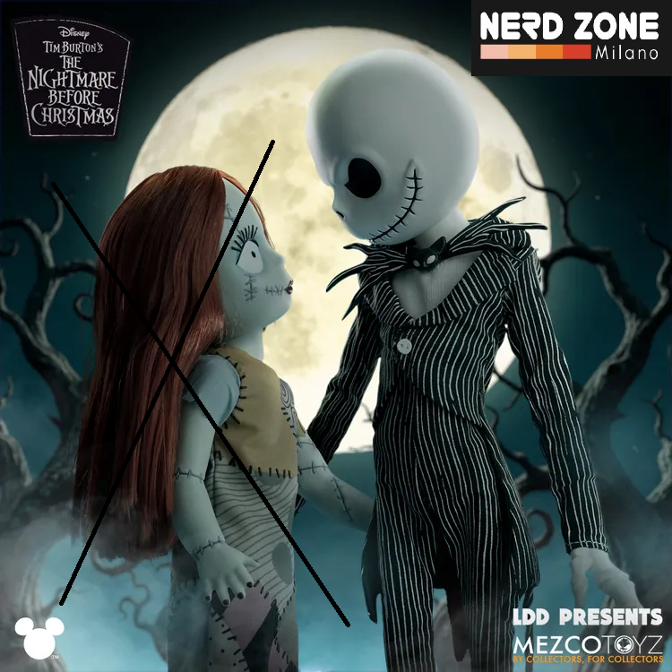 PRE ORDER - MEZCO - Ldd Presents The Nightmare Before Christmas Jack Skellington Action Figure