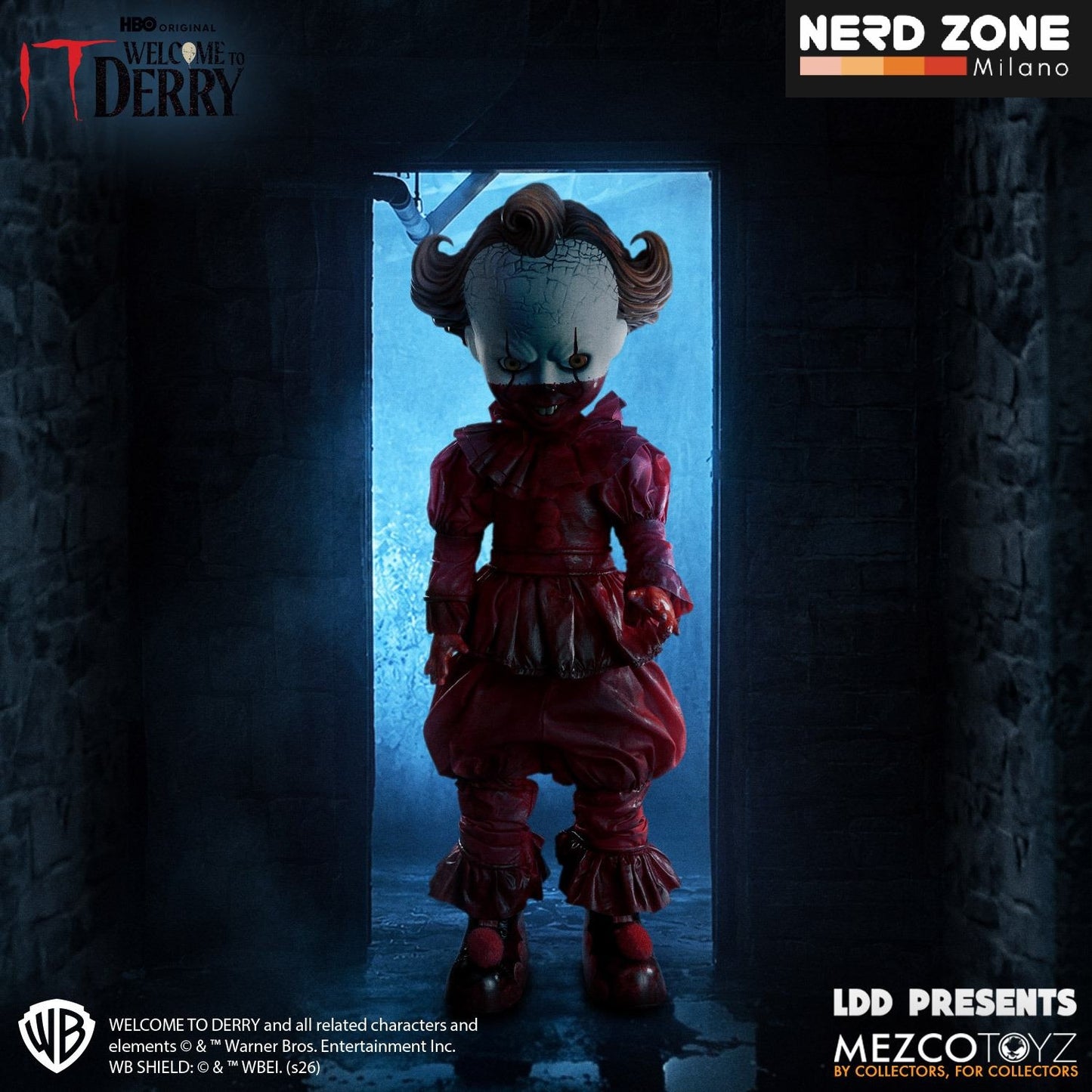 PRE ORDER - MEZCO - Ldd Presents Welcome To Derry Pennywise