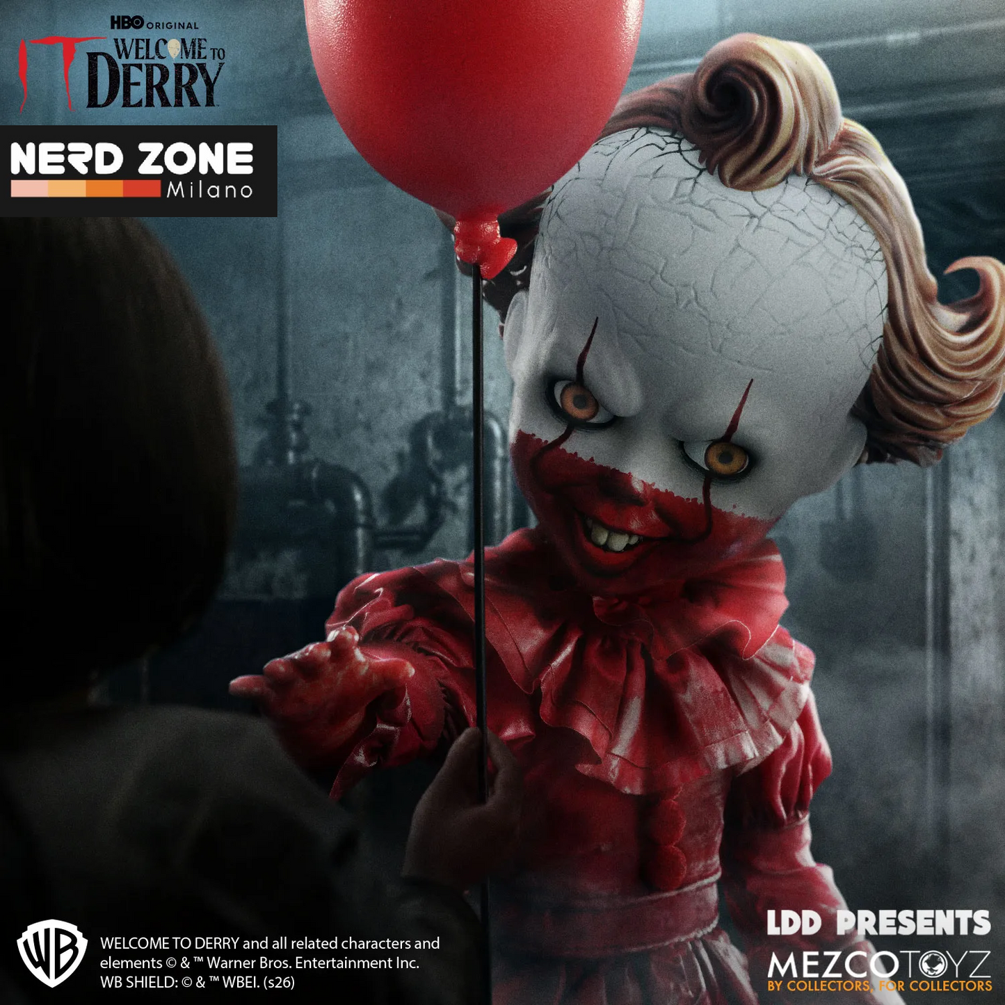 PRE ORDER - MEZCO - Ldd Presents Welcome To Derry Pennywise