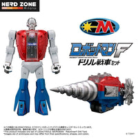 PRE ORDER - TAKARA TOMY - Legacysoul Microman Robotman F-drill Tank Set