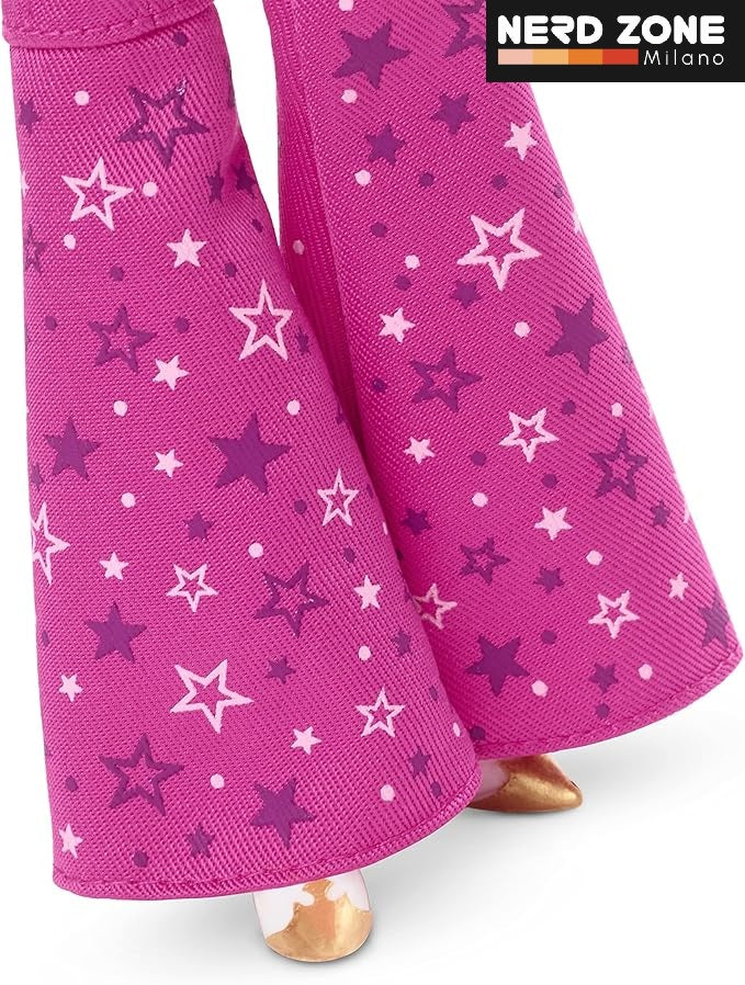 MATTEL - Barbie The Movie Barbie Margot Robbie Con Abito Western Rosa E Cappello Da Cowboy HPK00