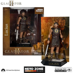 MCFARLANE 2025 - Movie Maniacs Lucius Gladiator 2 6
