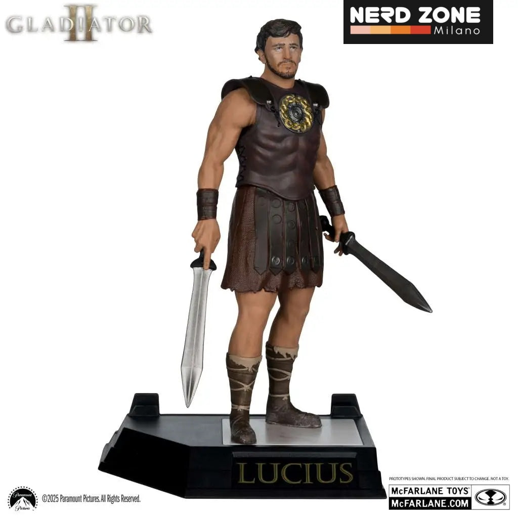 MCFARLANE 2025 - Movie Maniacs Lucius Gladiator 2 6" Posed Figure