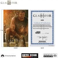 MCFARLANE 2025 - Movie Maniacs Lucius Gladiator 2 6" Posed Figure