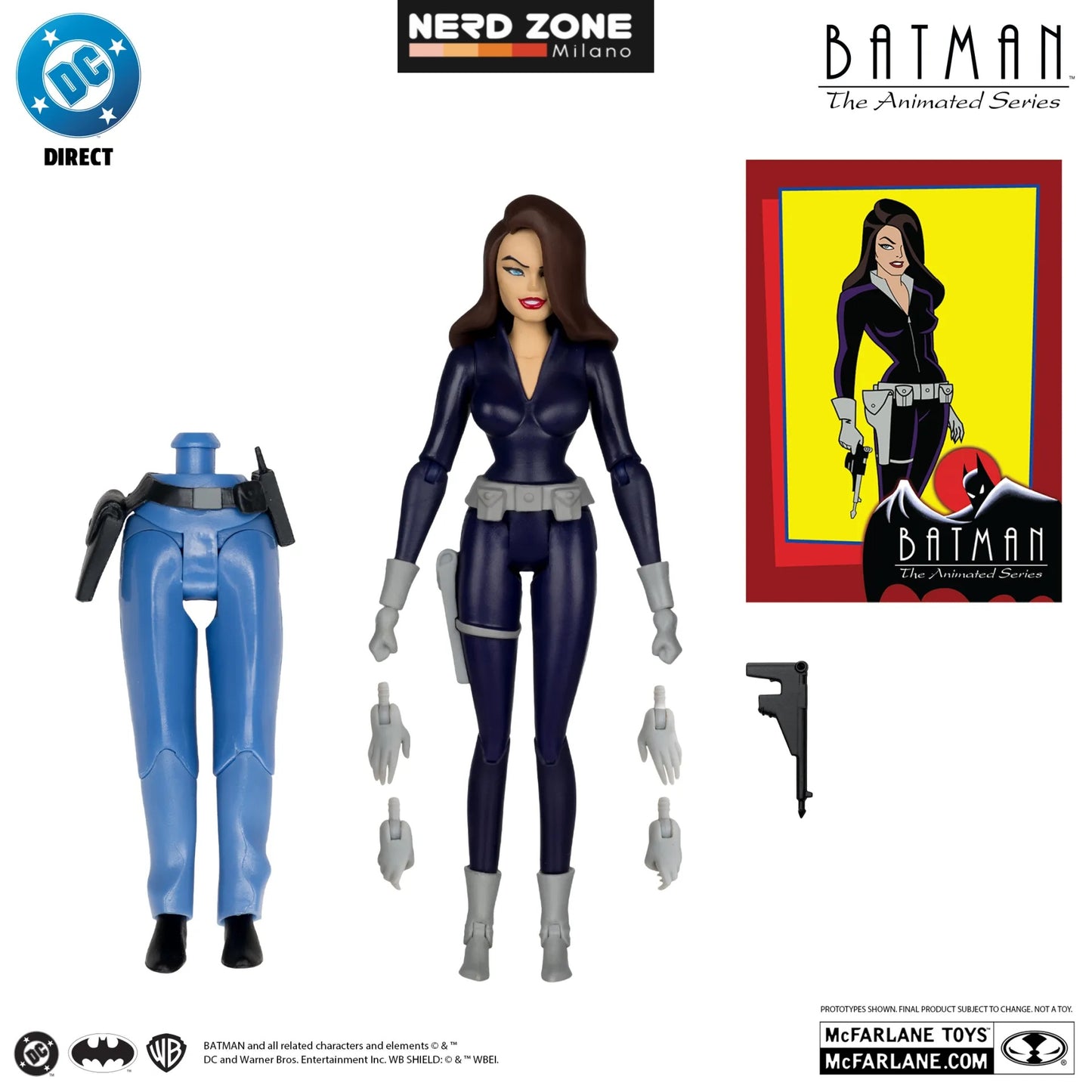 PRE ORDINE MCFARLANE 2025 Dc Direct Batman Animated Build-a-figure Wave 6 Action Figure Set (4)