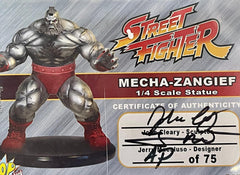 MECHA ZANGIEF AP/75 Sideshow EXCLUSIVE Street Fighter Pop Culture Shock Artist Proof