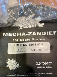 MECHA ZANGIEF AP/75 Sideshow EXCLUSIVE Street Fighter Pop Culture Shock Artist Proof