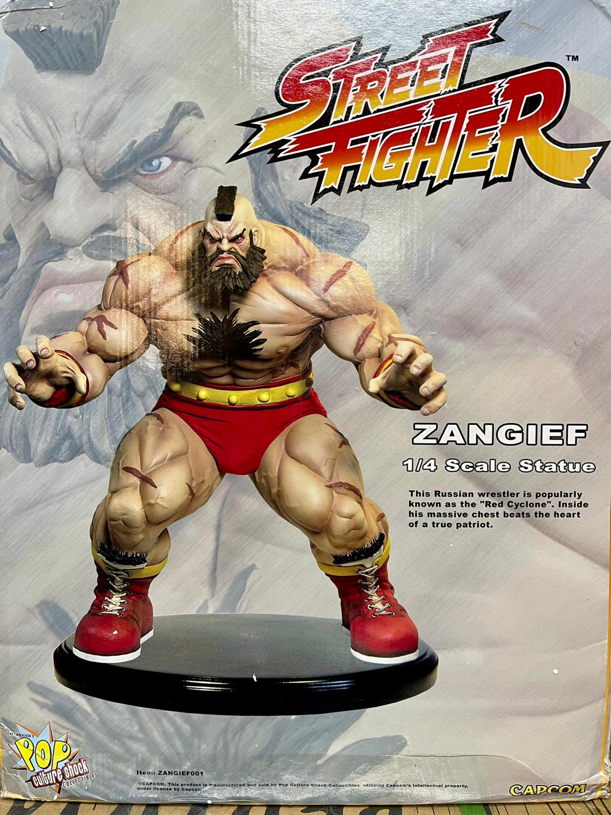 MECHA ZANGIEF AP/75 Sideshow EXCLUSIVE Street Fighter Pop Culture Shock Artist Proof