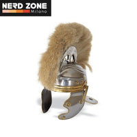 MEDIOEVO - Elmo Centurione Cresta Bianca