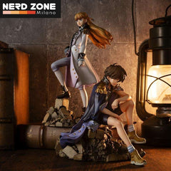 MEGAHOUSE - New Mobile Report Gundam Wing Heero & Relena 30th Anniversary Statue