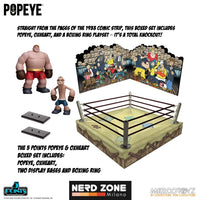MEZCO - Popeye 5 Points Deluxe Figure Set Popeye & Oxheart 9 cm