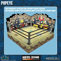 MEZCO - Popeye 5 Points Deluxe Figure Set Popeye & Oxheart 9 cm