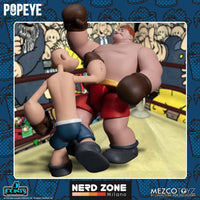 MEZCO - Popeye 5 Points Deluxe Figure Set Popeye & Oxheart 9 cm