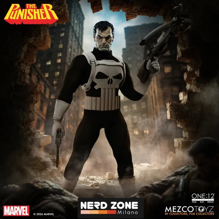 PRE ORDINE MEZCO One 12 Collective Punisher Action Figure