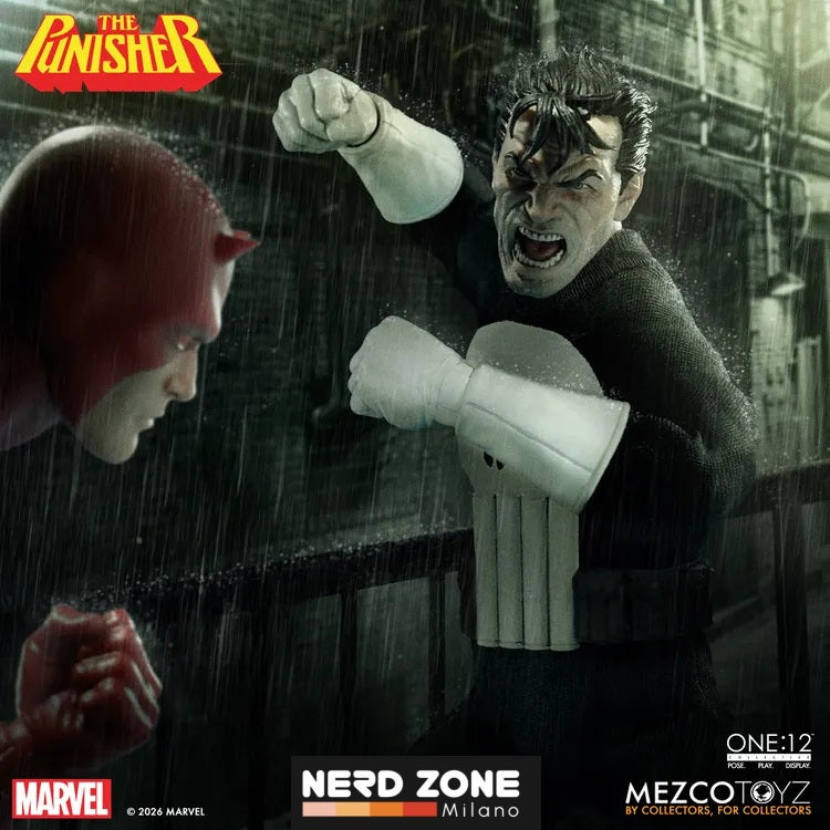 PRE ORDINE MEZCO One 12 Collective Punisher Action Figure