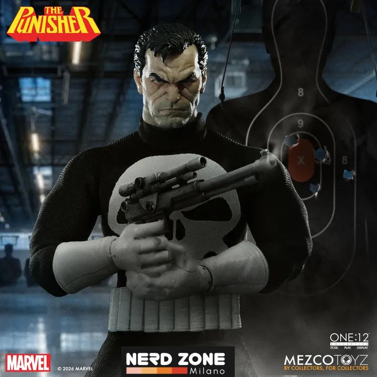 PRE ORDINE MEZCO One 12 Collective Punisher Action Figure