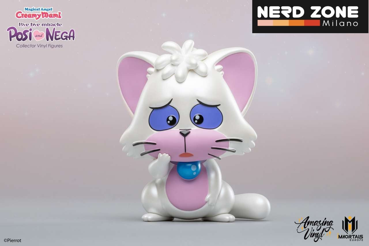 IMMORTALS COLLECTIBLES - Magical Angel Creamy Mami Posi And Nega Bye Bye Miracle Vinyl Pearl Exclusive Figures