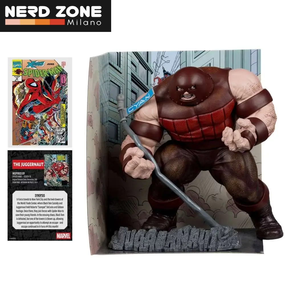 McFARLANE TOYS 2025 - Marvel Collection 1:10 Wv6 Juggernaut (spider-man#16) Figure