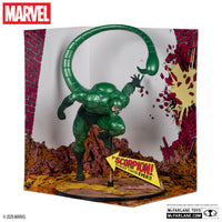 PRE ORDINE - McFARLANE TOYS 2025 - Marvel Collection 1:10 Wv7 Scorpion (amazing Spider-man #318) Metallic Figure