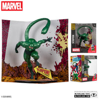 PRE ORDINE - McFARLANE TOYS 2025 - Marvel Collection 1:10 Wv7 Scorpion (amazing Spider-man #318) Metallic Figure