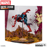 PRE ORDINE - McFARLANE TOYS 2025 - Marvel Collection 1:10 Wv7 Spider-man (amazing Spider-man #318) Figure