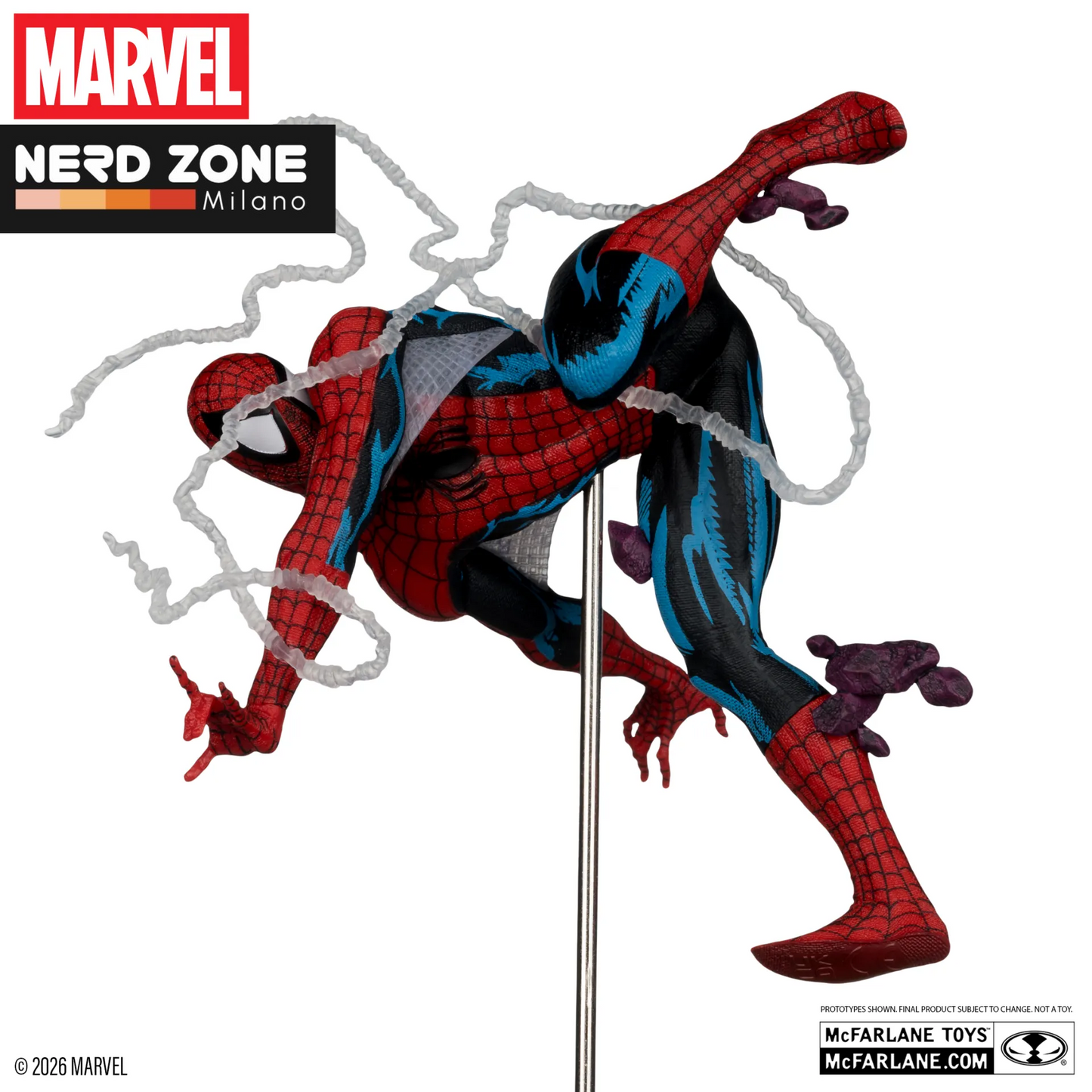 PRE ORDINE - McFARLANE TOYS 2025 - Marvel Collection 1:10 Wv7 Spider-man (amazing Spider-man #318) Figure