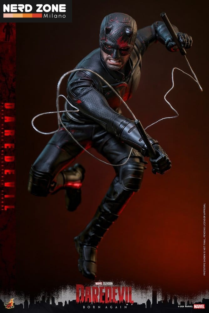 PRE ORDINE HOT TOYS - Marvel Daredevil: Born Again Action Figure 1/6 Daredevil 30 cm