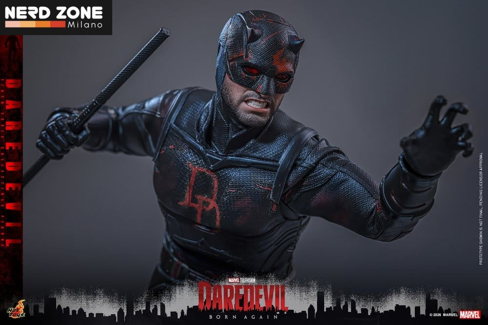 PRE ORDINE HOT TOYS - Marvel Daredevil: Born Again Action Figure 1/6 Daredevil 30 cm